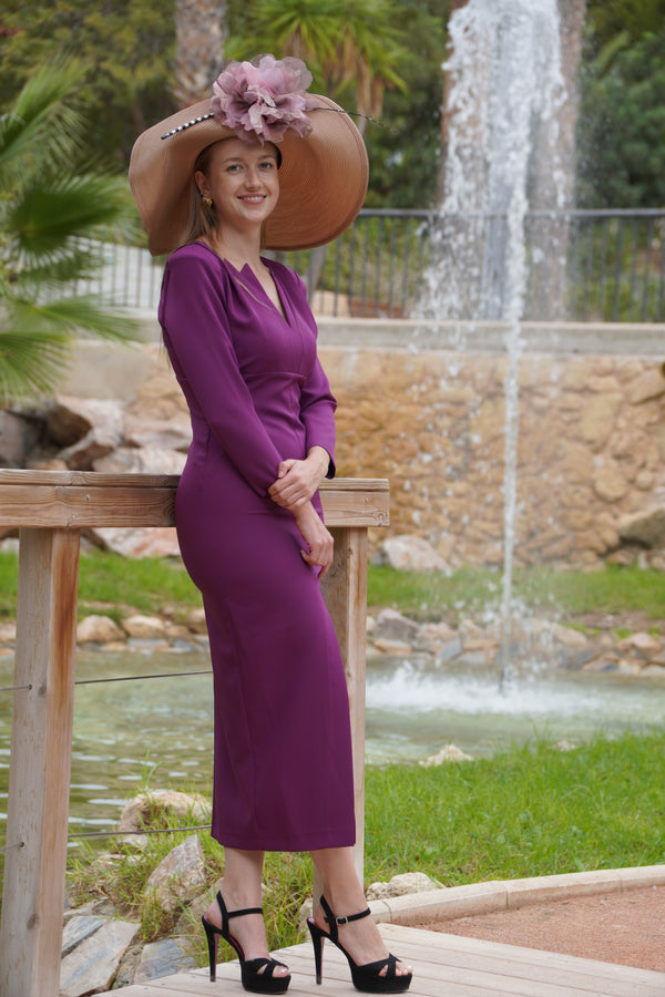 Vestido Arlet Burdeos