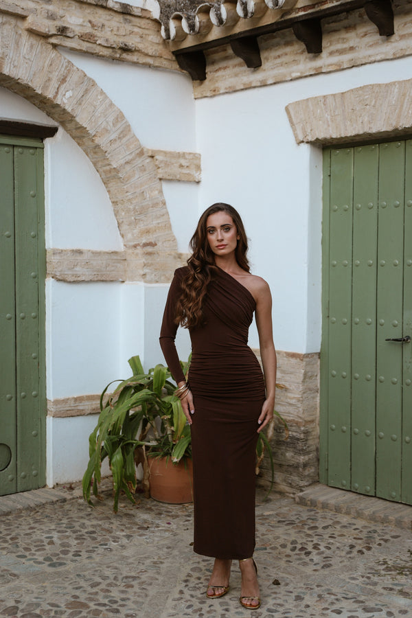 Vestido Aitana Chocolate