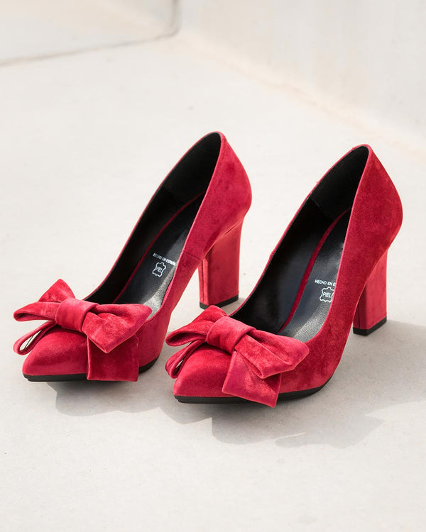 zapato Lazada Rojo